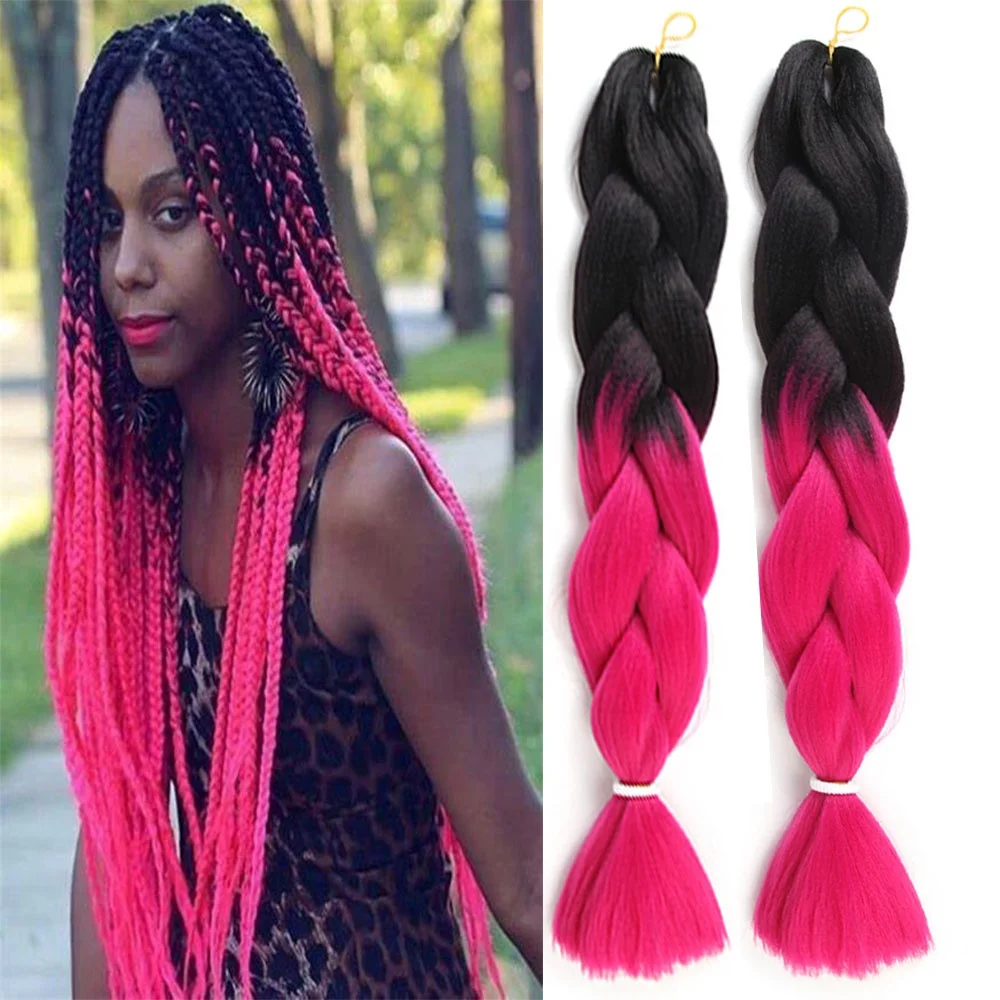 

Box Braids Hair synthetic hair weaves Synthetic Braiding Hair Extensions Jumbo Crochet Braids