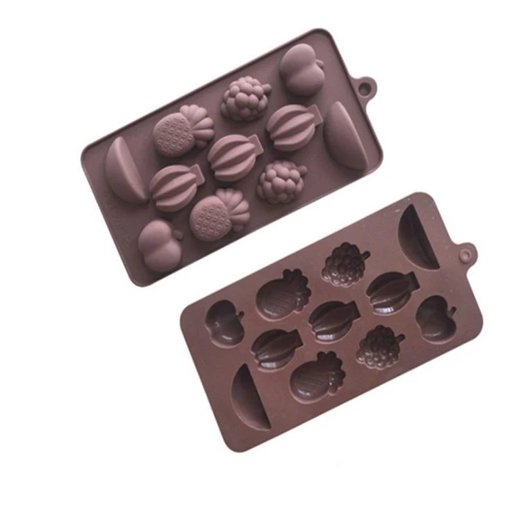 

Wholesale OEM Manufacturer Fruit 3D Jelly Ice Cube Tray Cake Chocolate Candy Mould, Blue/chocolate