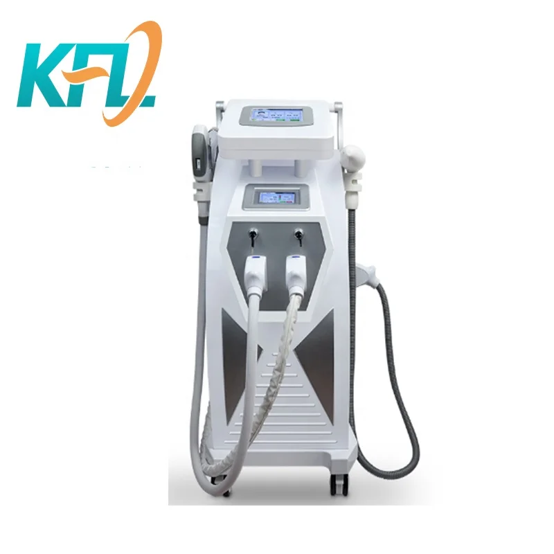 

2021 hottest selling 3 in1 e-light+nd yag laser for hair removal skin rejuvenation tattoo removal machine