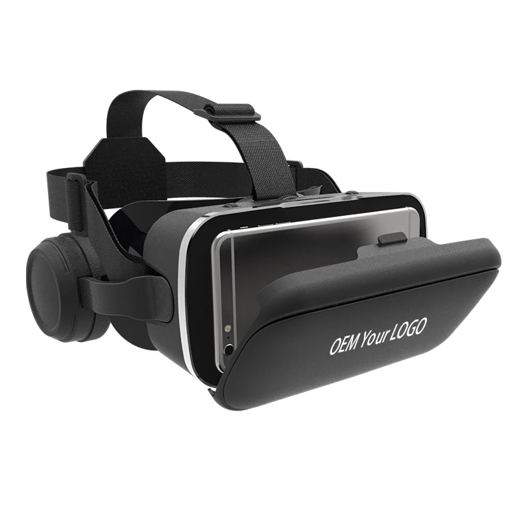 

Factory Customized Oem / Odm Virtual Reality Headset Vr 3d Box Glasses, Black+white