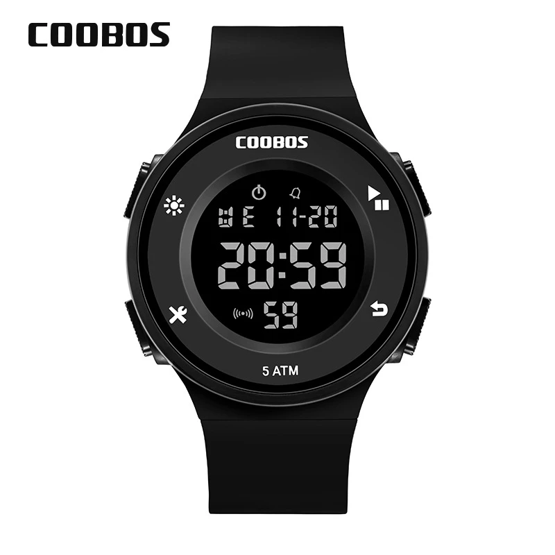 

Hot Sale Multifunctional Kid Sports Wristwatch Fashion Children Waterproof Watches LED Kids Digital Watches, 4 colors