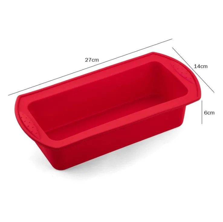 

Household Silicone Rectangular Mold Set Cake Toast Bread Tray Molds Oven Available Baking Tools Pan For Pastry Bakery Mould
