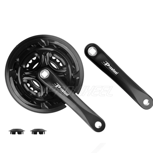 

PROWHEEL MA-AC48 Mountain Bike Crankset 3*6/7/8 Speed 170mm Crank with 24/34/42T Chainrings
