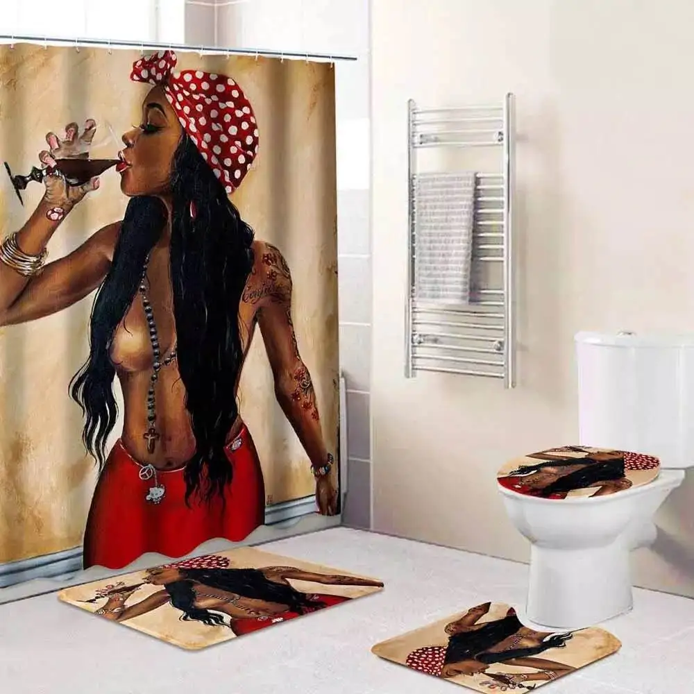 
hot sale products 3D Print custom waterproof polyester fabric Products Bathroom Decor shower curtains 