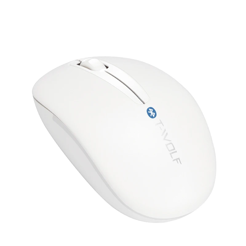 

Whosesale 3d wireless business mouse ABS 2.4Gh silent mute BT mouse, Black, white