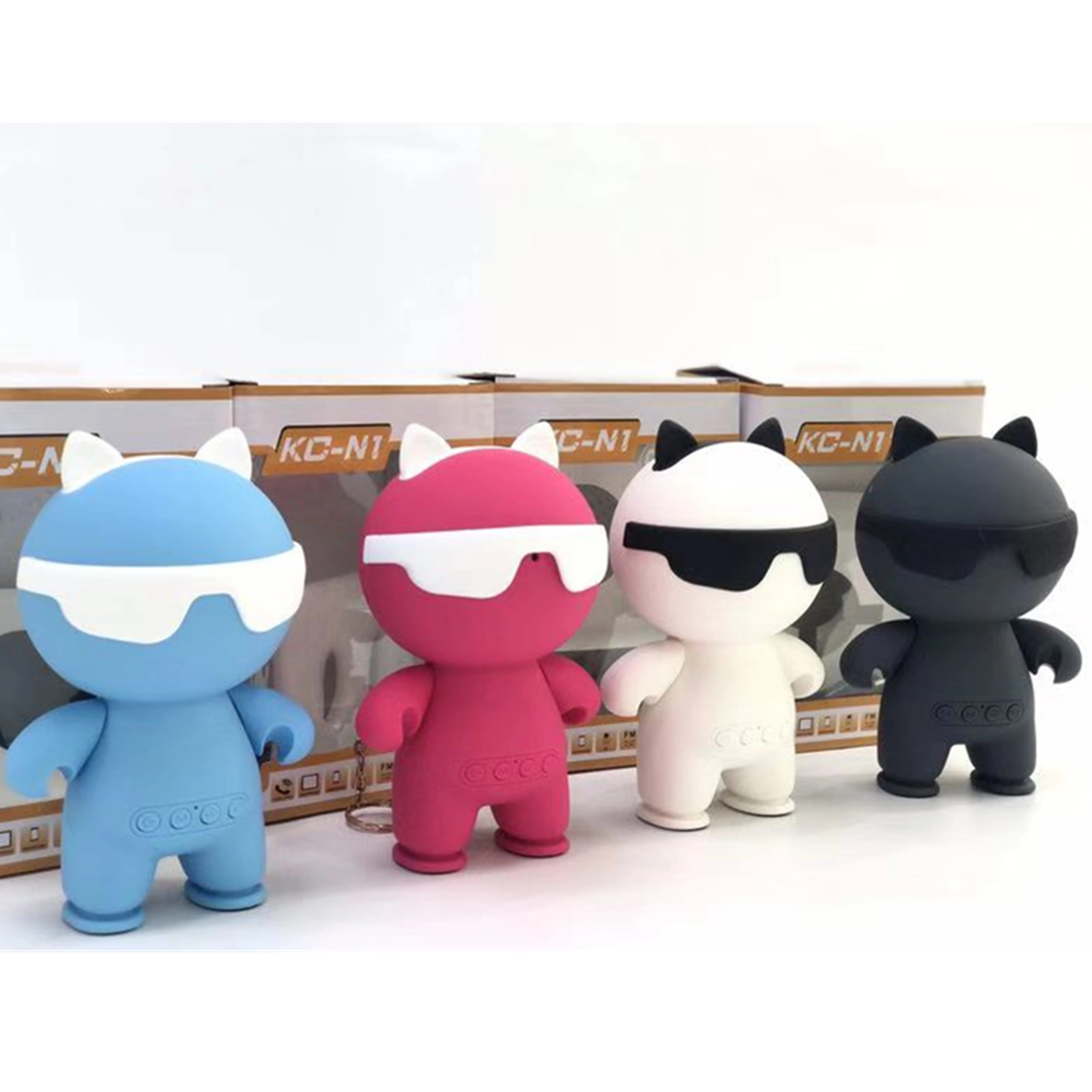 

Cute Cartoon Portable mini - cartoon hi-fi speaker 2021 hot sell KC-N1 wireless bluethooth speaker