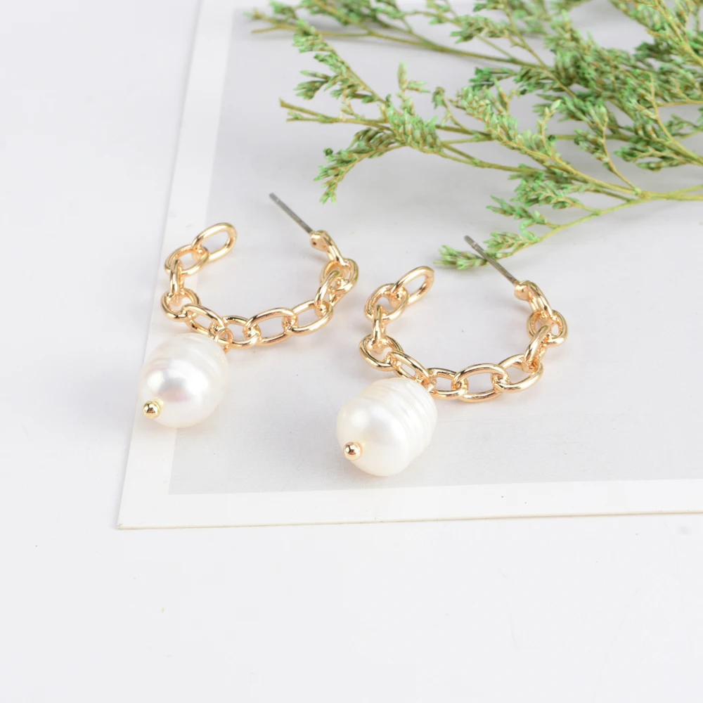 

#54 Imitation Pearl Earrings Jewelry Elegant Women Earrings, As picture