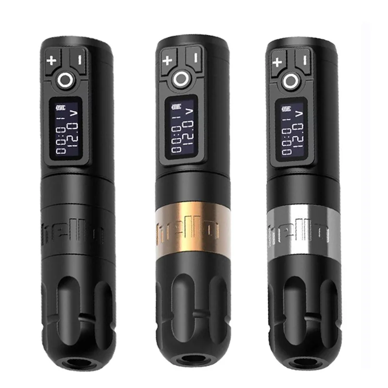 

Wholesale 1800Mah Lithium Battery LED Digital Display Tattoo Equipment Machine Wireless Tattoo Pen