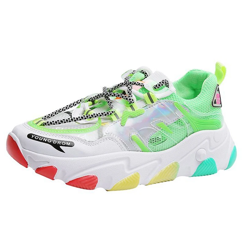 

Women's shoes muffin bottom thick bottom flats breathable casual sports shoes