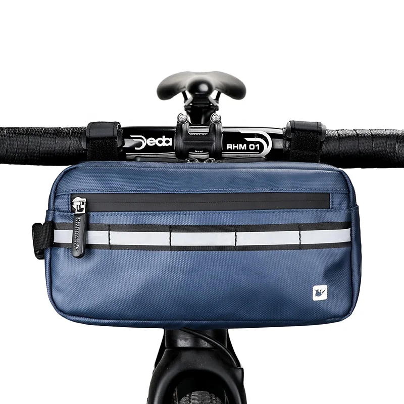 

In Stock Rhinowalk Multifunction Bike Handlebar Bag 3L Urban Bicycle Frame Waterproof Shoulder Bag Handbag Commute Waist Bag