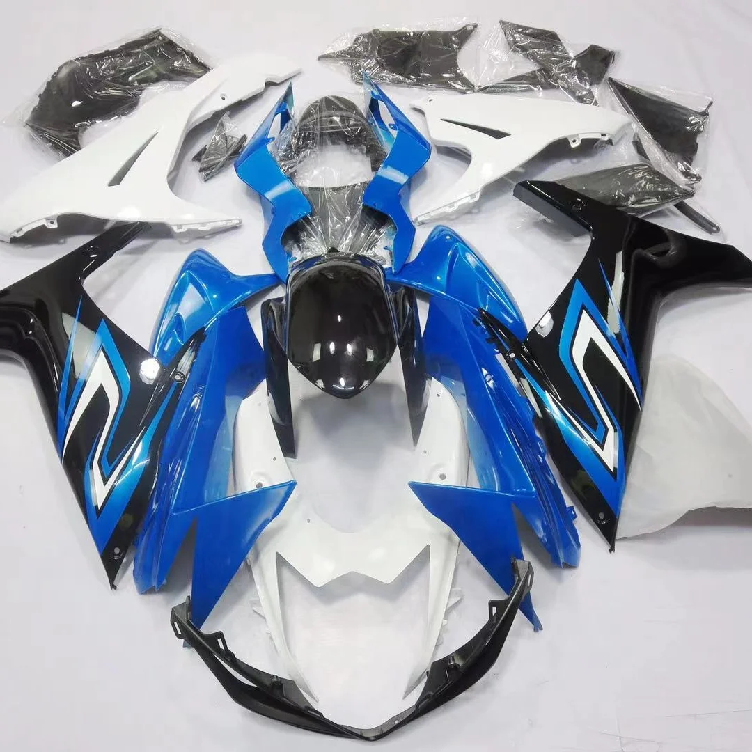 

2021 WHSC Fairing Cowl Kit For SUZUKI GSXR750 2011 ABS Plastic Fairing Kit blue black white color, Pictures shown