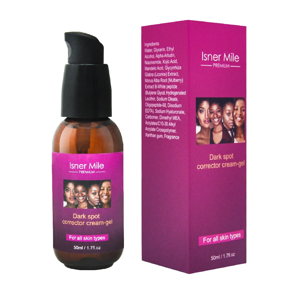 

Isner Mile Bleaching Cream Black Skin Whitening Dark Spot Corrector Creams Gel