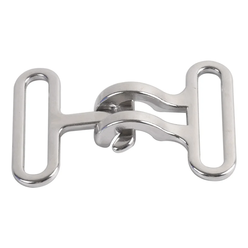 

Hot Sale Nickle Double Buckle Metal Durable Buckle for Belt,Handbag Hardware