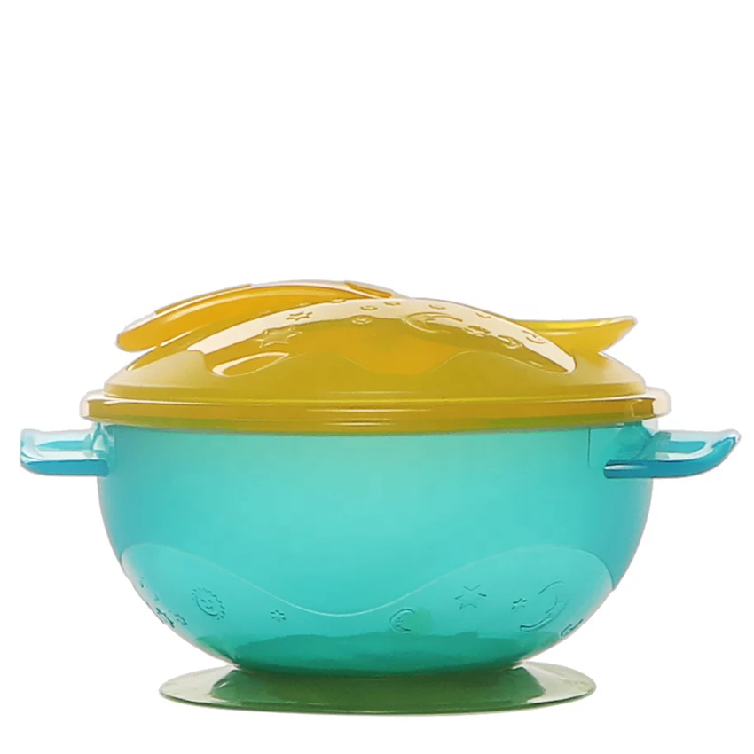 

Food Grade OEM Customized Packing Technique Baby Suction Bowl With Lid