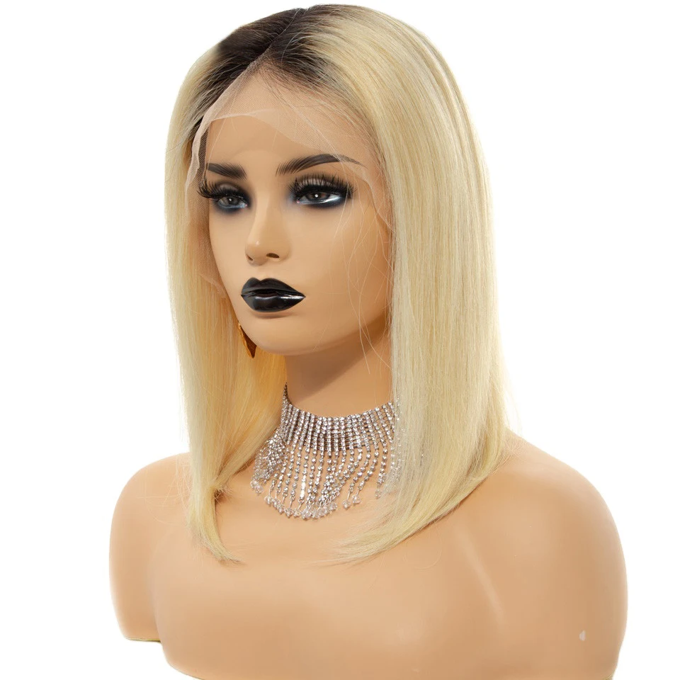 

Factory Supply Hot Selling Ombre Brown Straight Hair Wig Women Hair Wigs