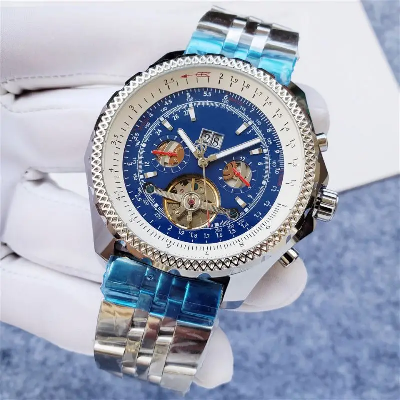 

2022 best Quality waterproof Sapphire Glass 316L Stainless Steel Automatic Fashion Men BR Wrist Watches