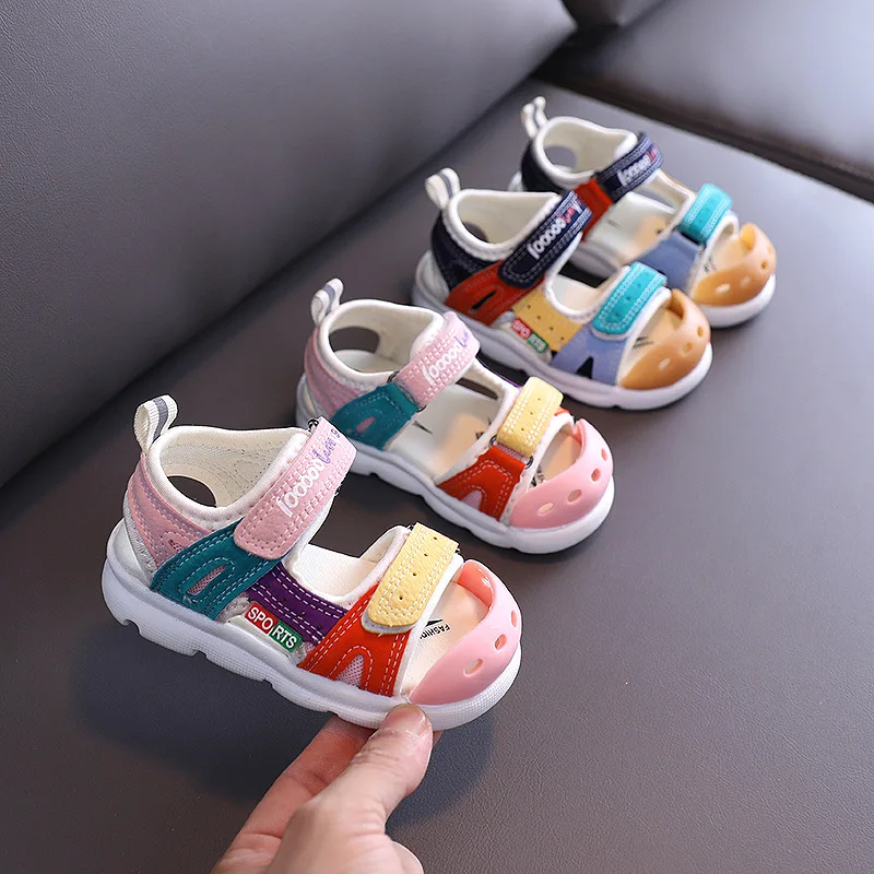 

unique design for kids sandals with protecting fingers part comfortable and soft children sandals