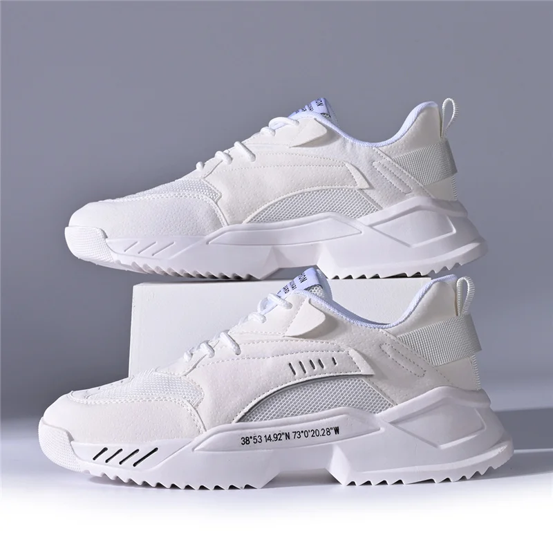 

2021 Autumn milimaist running shoes trendy walking fashion shoes men sneakers mens casual running shoes, White;beige