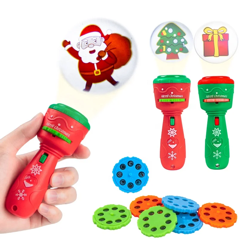 

Newest christmas projection lights Educational Learning Bedtime Night Gift Light Toys projector flashlight christmas