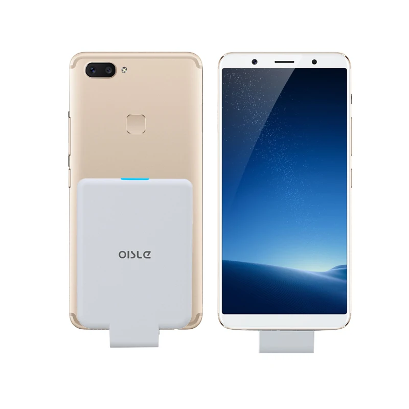 

OISLE Ultra Slim Cell Phone Battery Pack Quick Charge Usb Battery Case For Huawei, Blue, black,white,red,pink