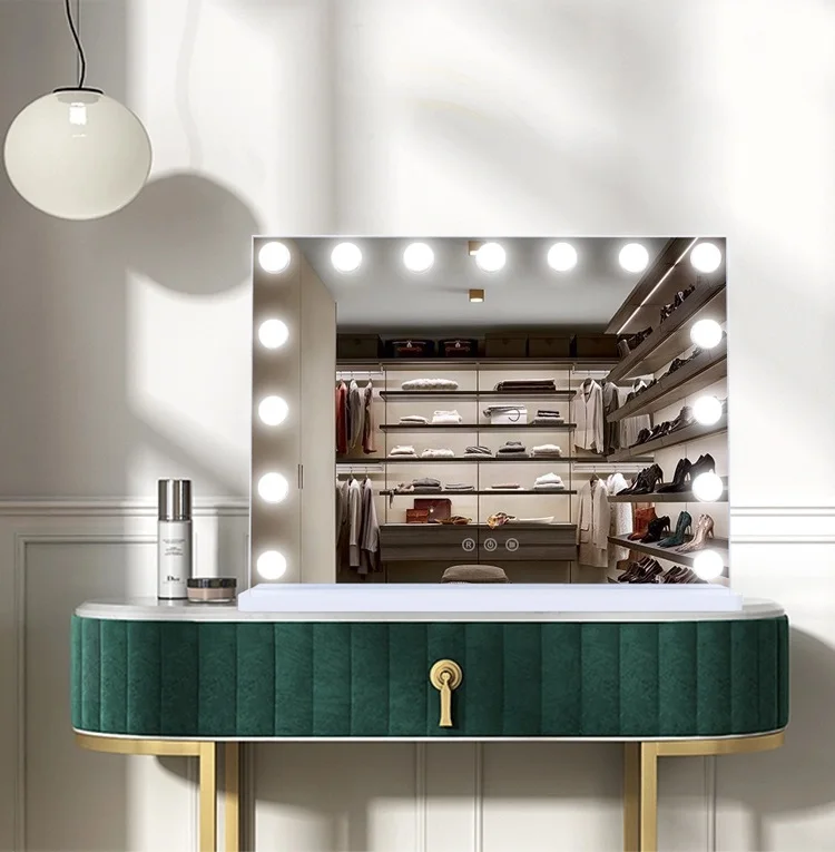 

Low price good hollywood mirror light vanity mirror 80cm