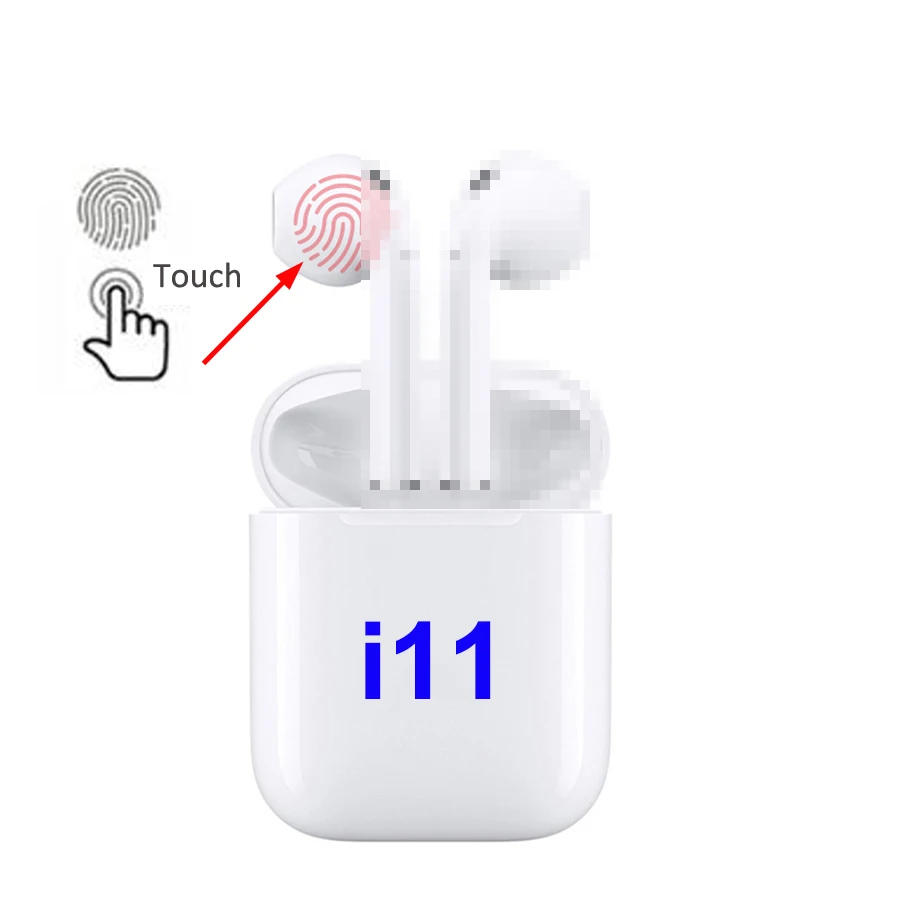 i11 TWS Earphones, Take out Auto Pairing BT 5.0 Wireless Headphones Audifonos Inalambricos Para iOS and Android