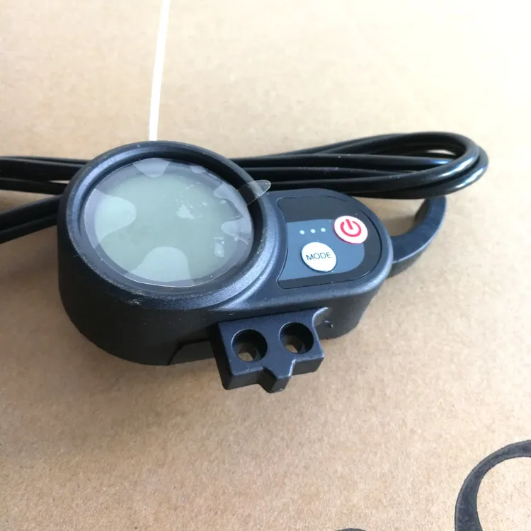 

Professional manufacturer the best china electric lcd screen accelerator electric scooter, Black