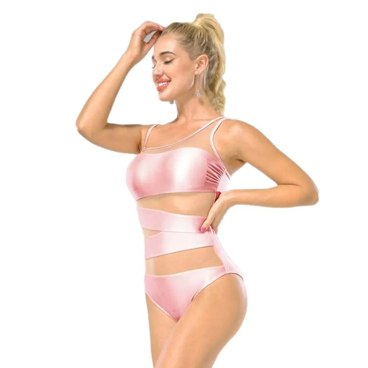 

2021 Custom high quality durable feminine sexy floral bikini