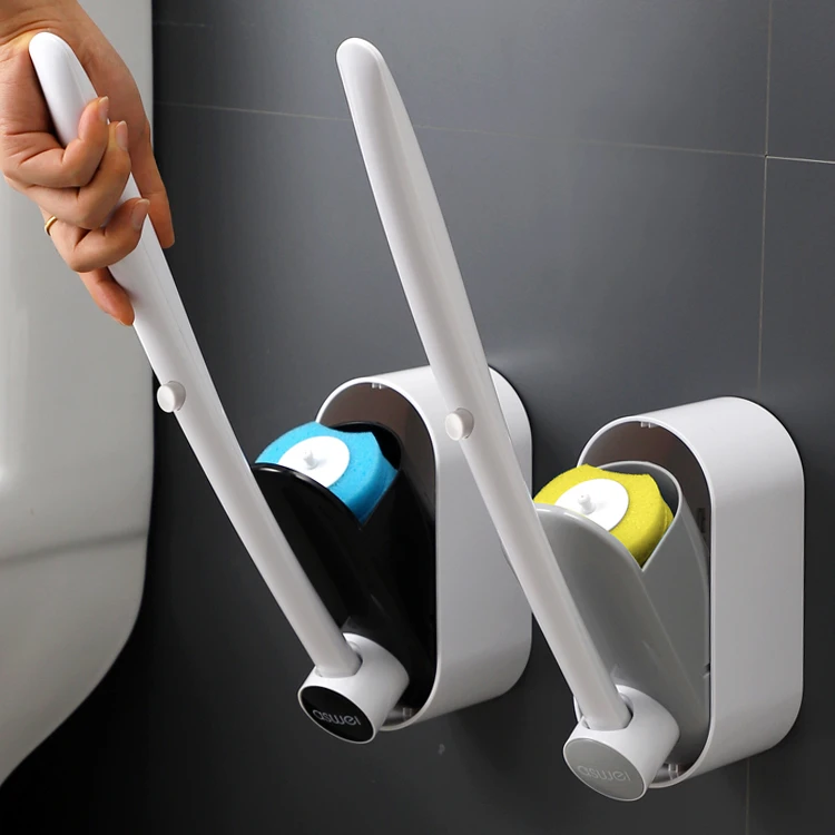 

Disposable toilet brush wall-mouted Rotation without dead angle toilet cleaning without smell