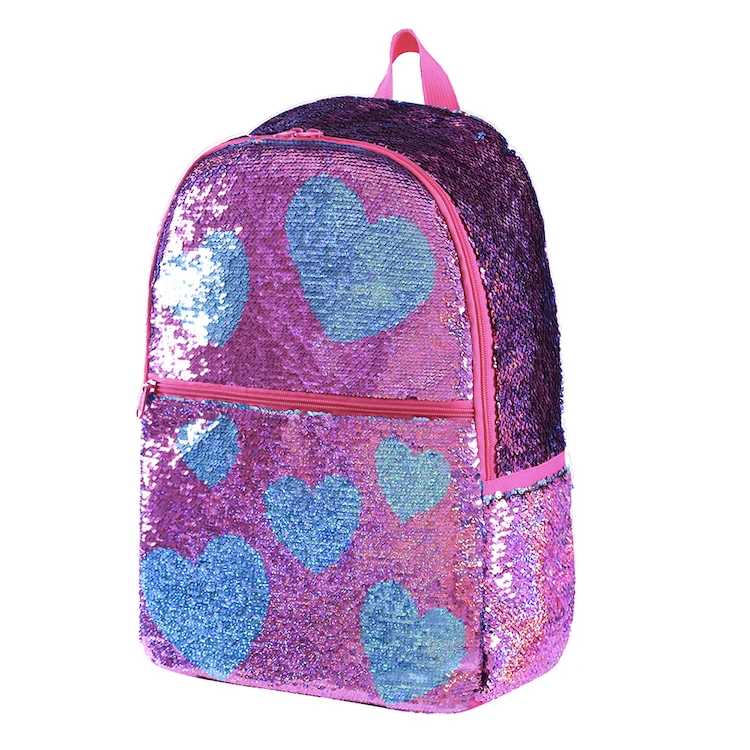 

Mermaid Tail Sequin School Backpack for Girls Boys Kids Cute Kindergarten Elementary Book Bag Bookbag Glitter Sparkly Back Pack