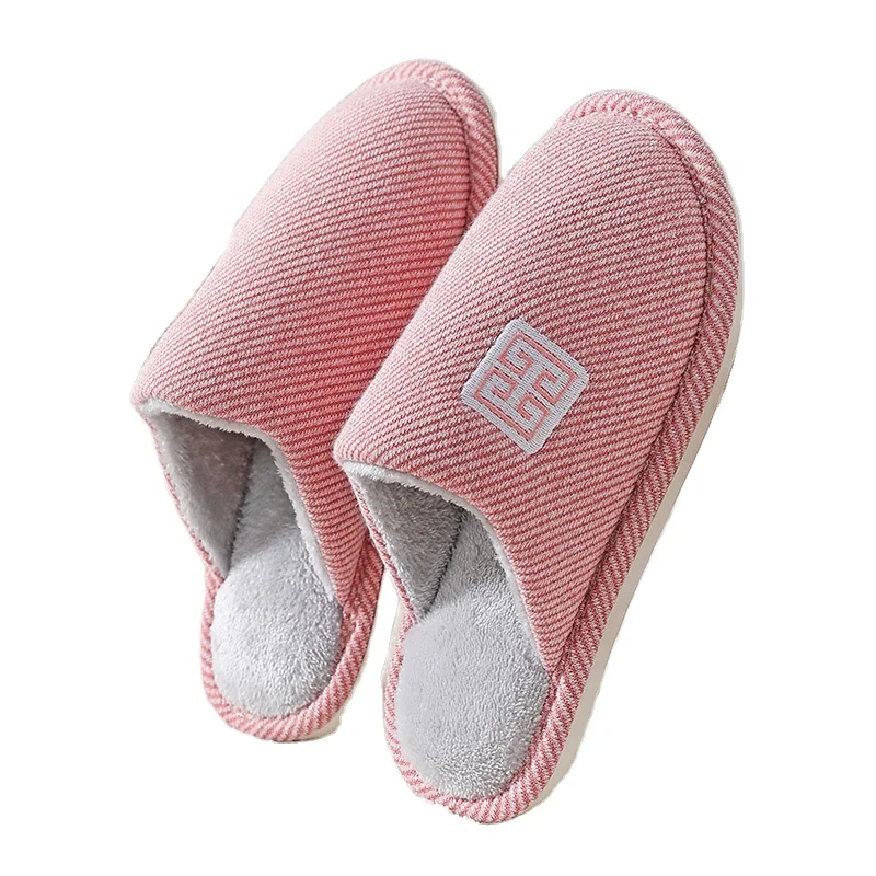 

Family House Winter Slippers Parents Women Indoor Teddy Bear Plush Soft Slippers Sleepers Fur Slippers, Solid color