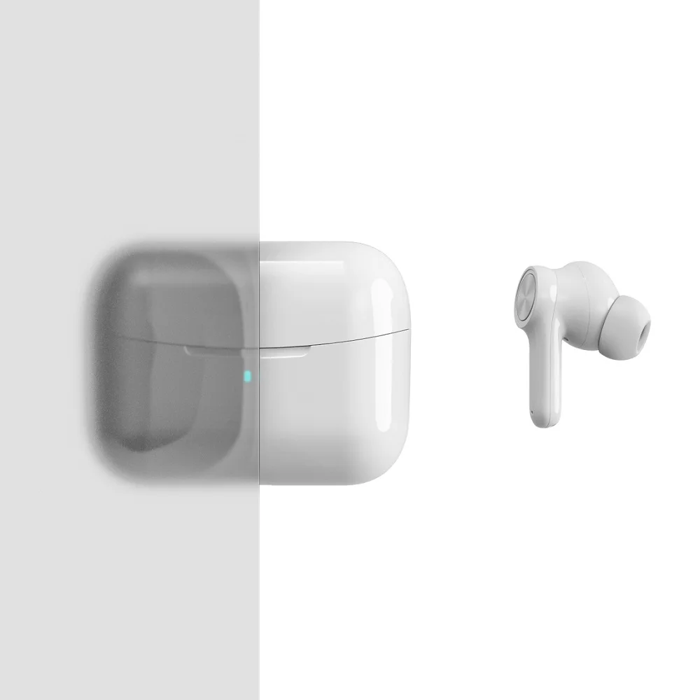 

Popular ANC Active Noise canceling Fast wireless charging Type C touch control TWS wireless earbuds IPX5 headphone with rohs