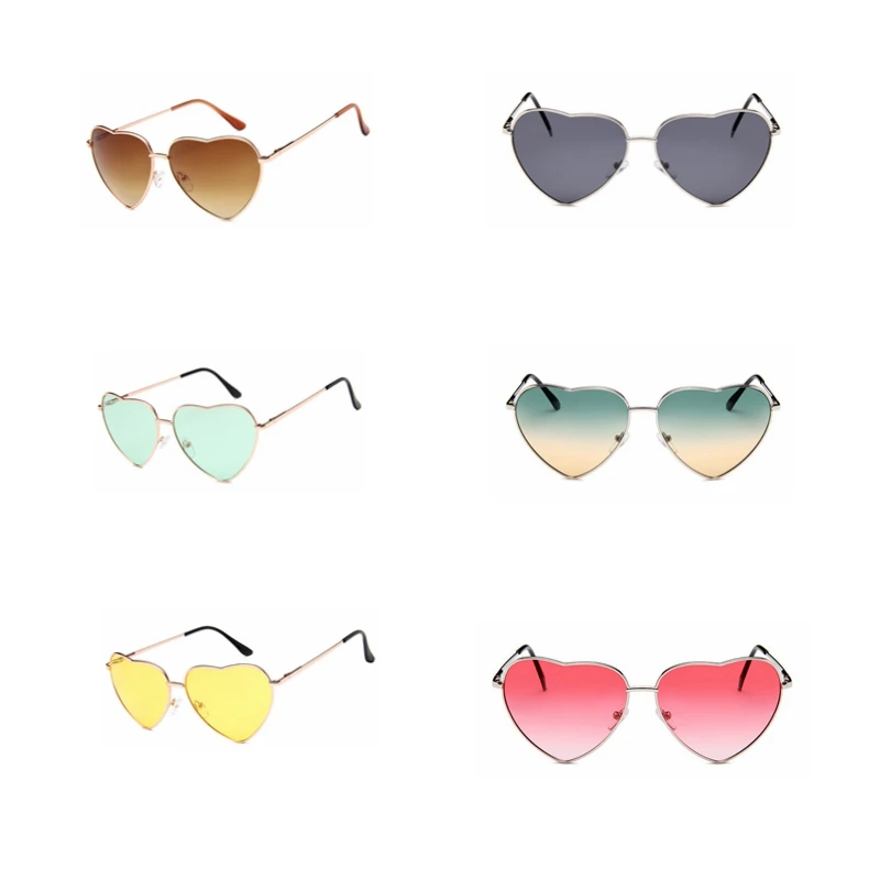 

Heart Shape Sunglasses Party Fashion Sunglasses 2021 Hot Selling Shades