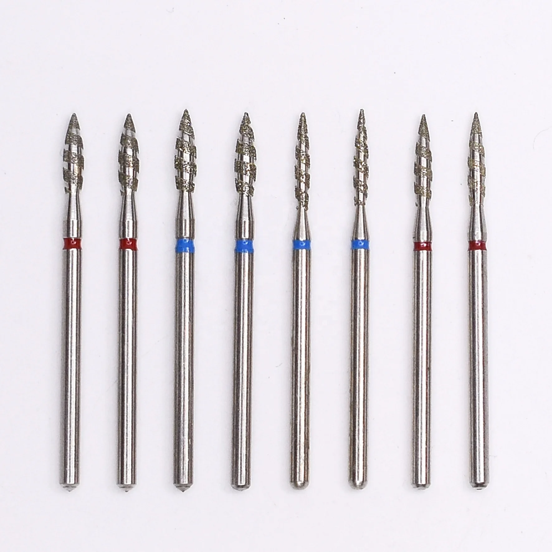 

Manicure Pedicure Spiral Diamond Bur Russian Nail Drill Bit for Cuticle