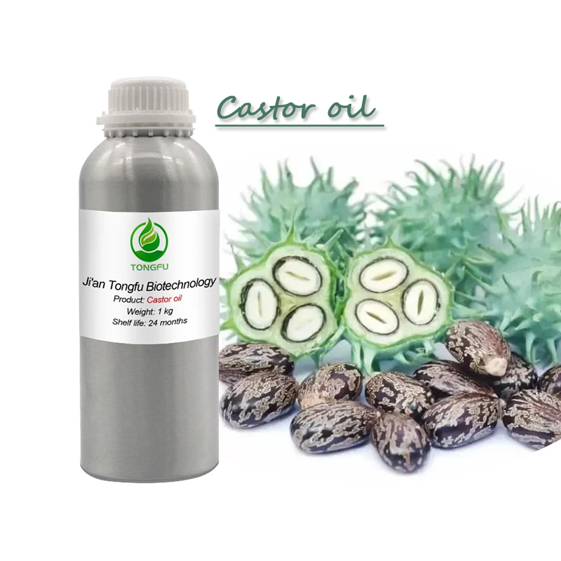 

100% pure natural carrier oil organic castor oil hair growth castor oil