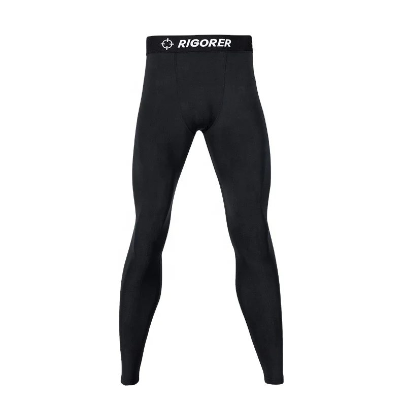

Mens Sportswear tights Fitness Leggings Compression running pants, Black;white
