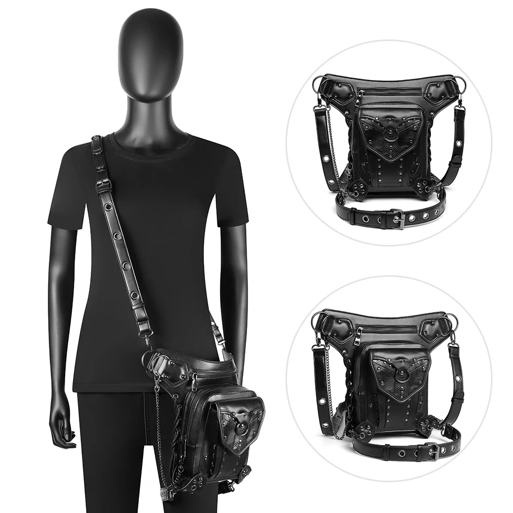 

Steampunk Vintage multiback Fanny pack sac a main profit purses tactics backpack shoulder crossbody bags