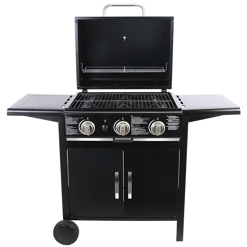 

CE Approve 3 Main Burners Barbecue BBQ Gas Grill Outdoor High Quality Gas BBQ Grill Hot Selling Barbecue Machine BBQ Gas Grill