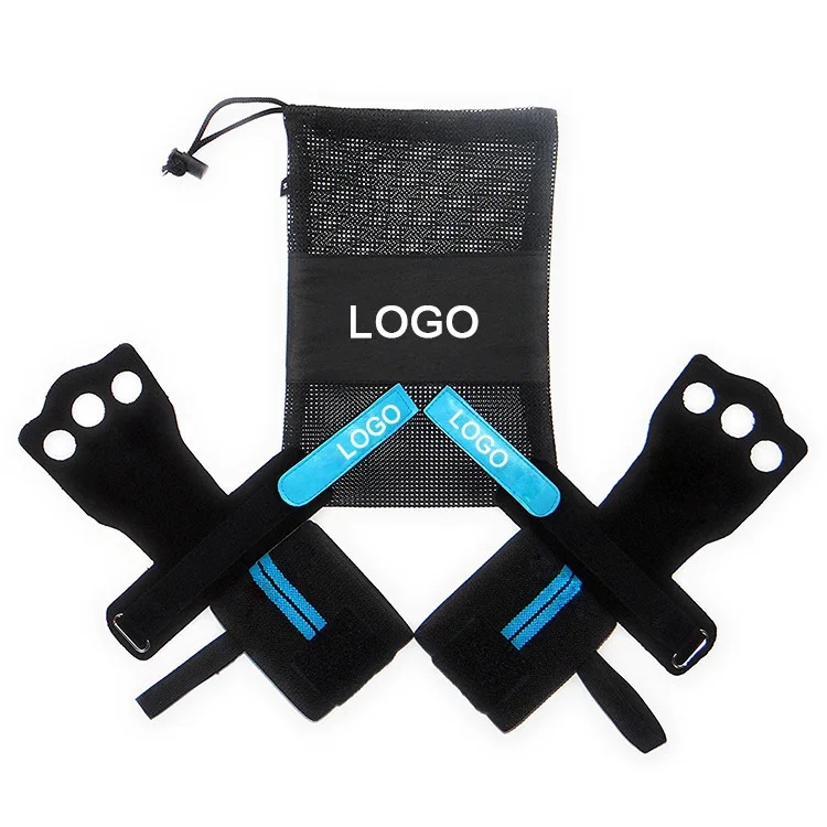 

2021 New Non-slip ventilated leather palm weightlifting gloves wrist for women men