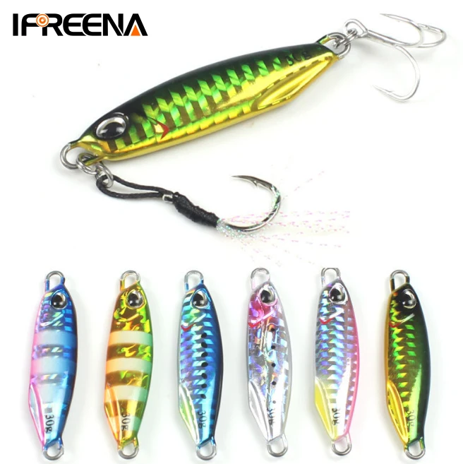 

China factory 15g/20g/30g saltwater casting jigging lure metal lead jig duo fishing lures