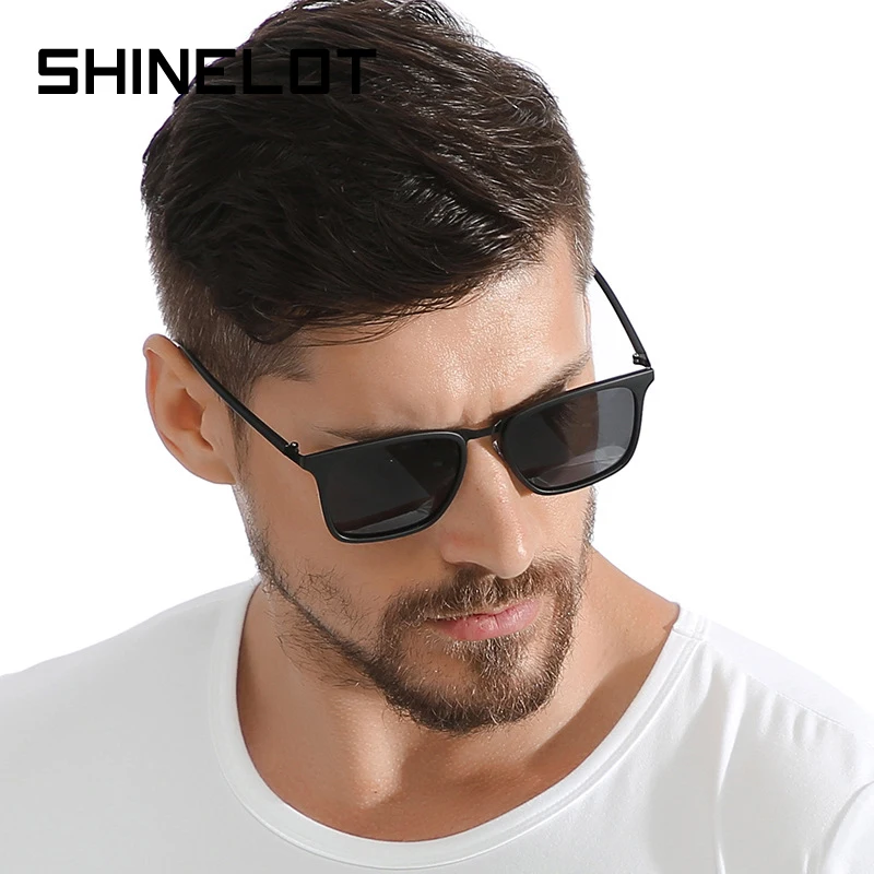 

SHINELOT P26 TAC1.1 Men Uv400 Protection Custom Polarized Sunglasses Outdoor Sports Sun Glasses Wholesaler In China