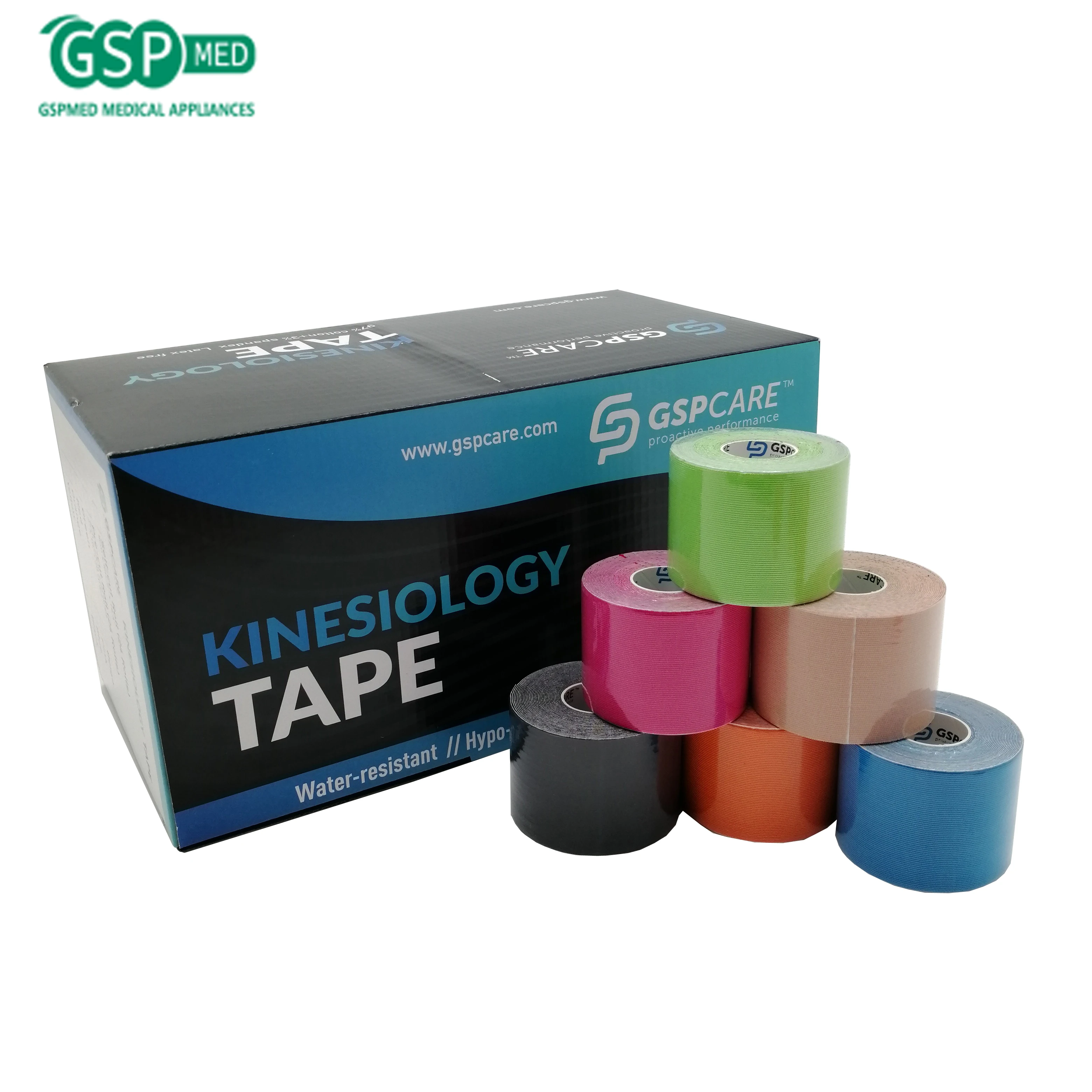 

kt waterproof precut kinesio adhesive tape for athletic, Multi colors