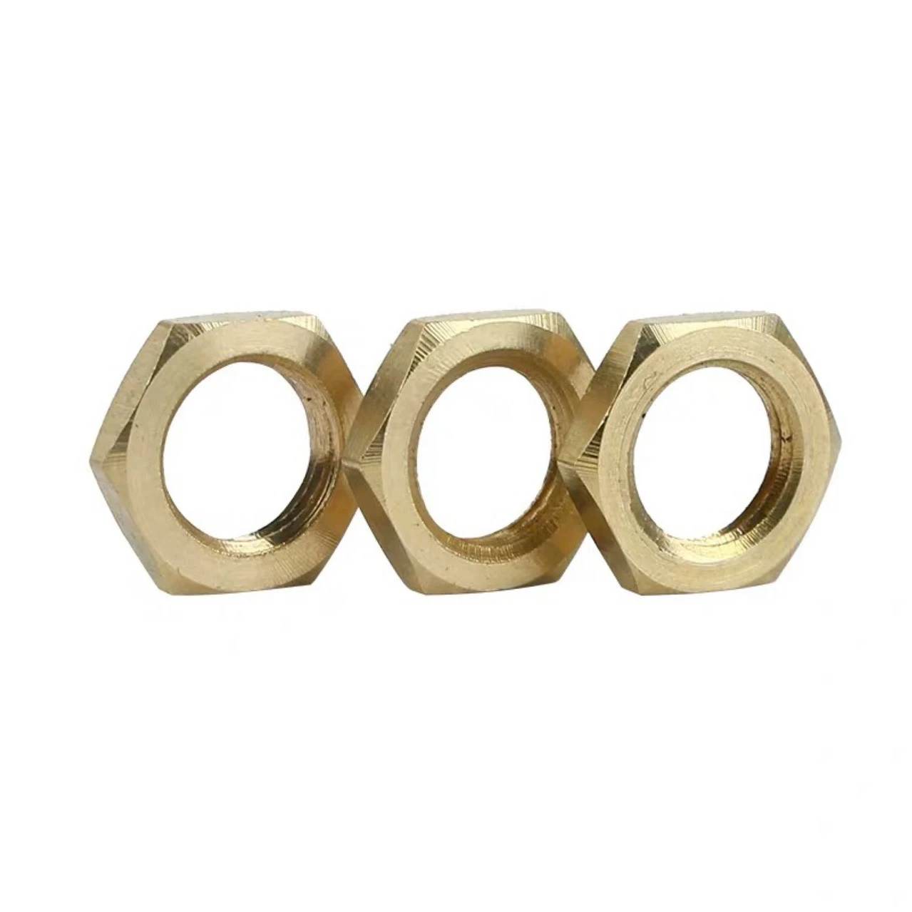 

M10 Hexangular Brass Lock Nut