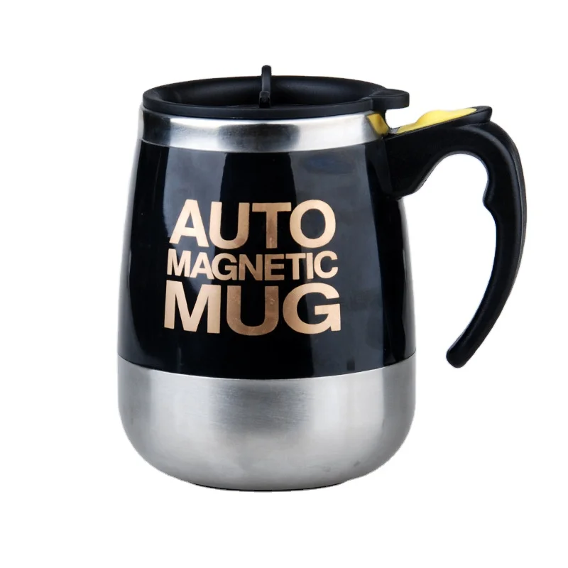 

400ml automatic Stirrer coffee personalized office stainless steel new smart Magnetic stirring cup self stirring mug warmer, Customize