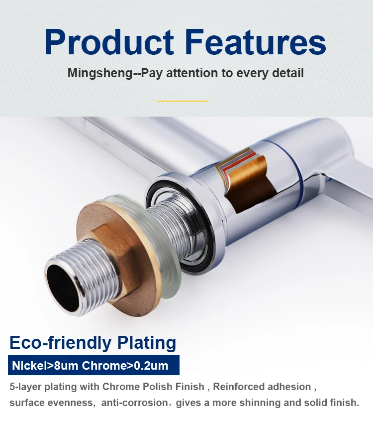 China Factory Direct Economical Style 8 Inch Kitchen Sink Mixer Taps