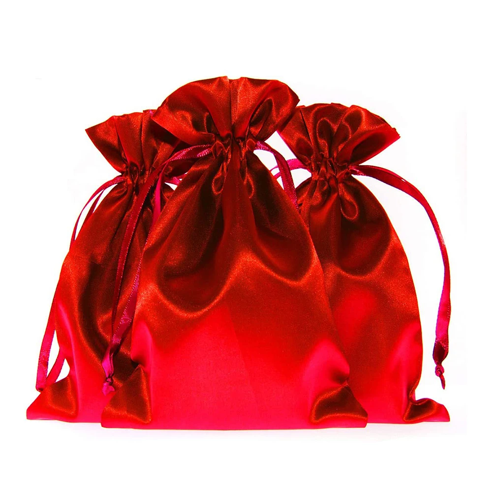 

Chinese silk gift bag and red jewelry bag, wedding gift rope bag, baby party Christmas gift bag, Black, blue, green, grey, pink, white, yellow, etc