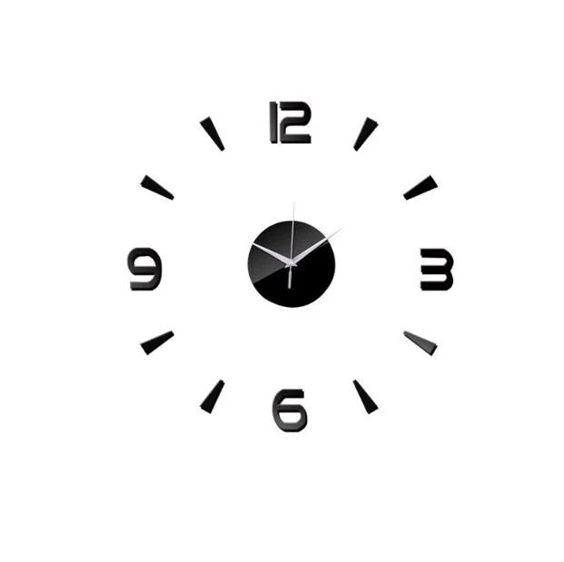 

Large Wall Clock Modern Design Wall Sticker Clock Silent Home Decor Living Room Diy Digital Wall Clock