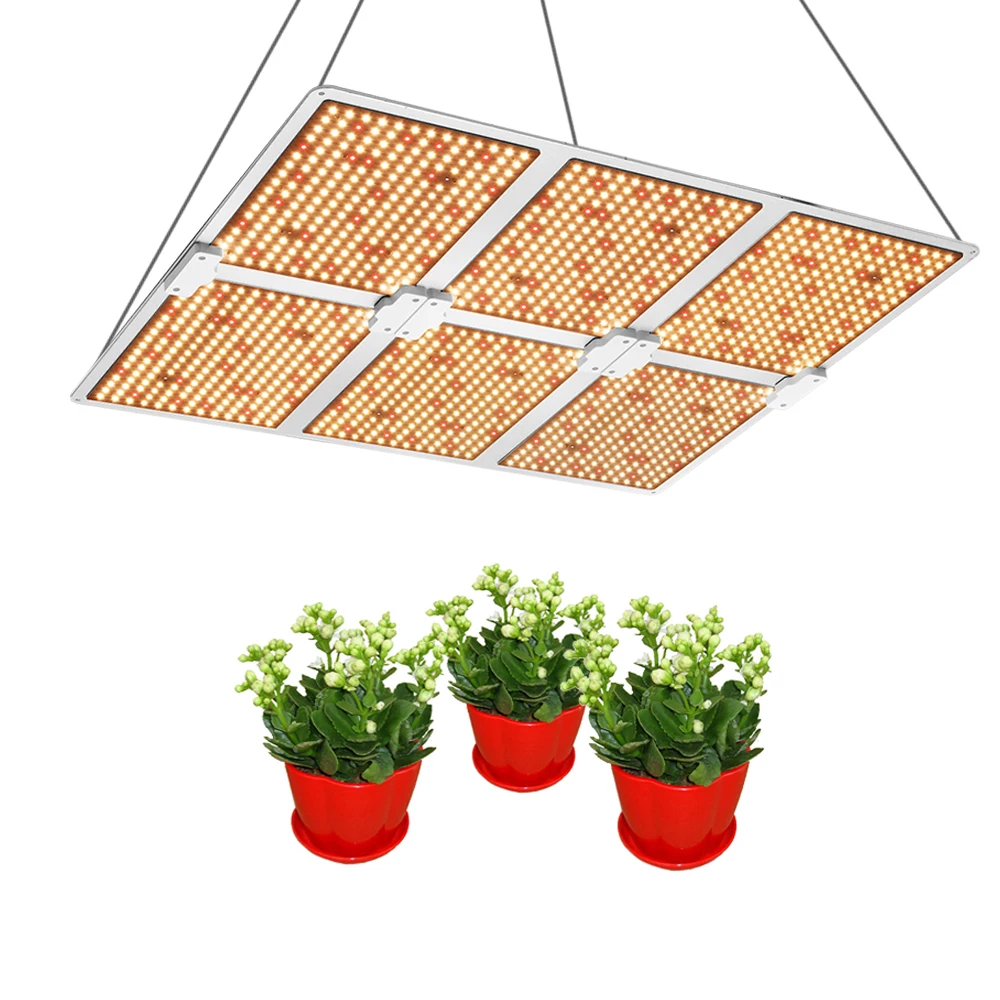 

FREE SHIPPING Plant Grow Light Q6 600w Dimmable Daisy Chain LED Grow Lights Full Spectrum