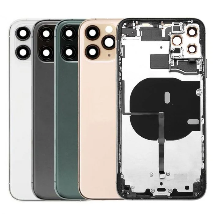 

Original mobile phone replacement back cover housing for iphone 6 6s 7 7Plus 8 8p x xs xr xsmax 11 12 phone rear housing, Black white gold green yellow