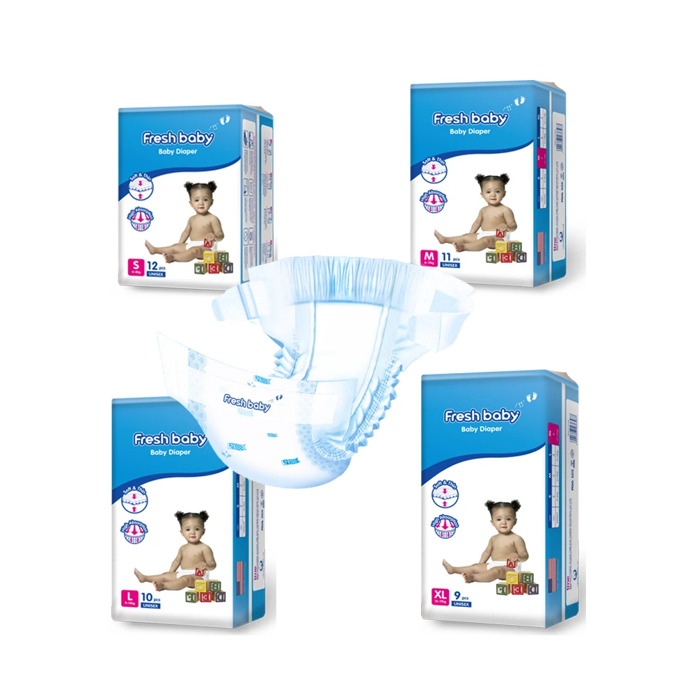 

Direct diaper factor price Nice baby diaper for Africa market